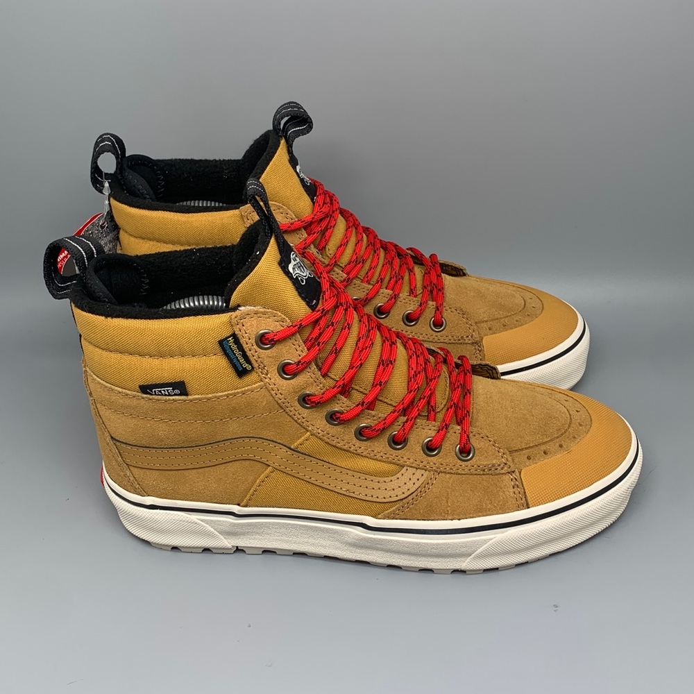 Vans Sk8- MTE Primaloft Cold Weather Brown Boots Shoes Men’s Sz 8 Women's Sz 9.5